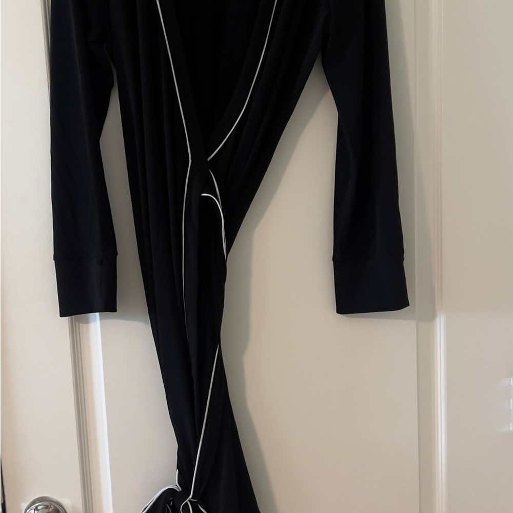 Ann Taylor Black V-Neck Dress